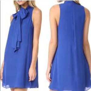 Alice + Olivia Blue Sleeveless Dress